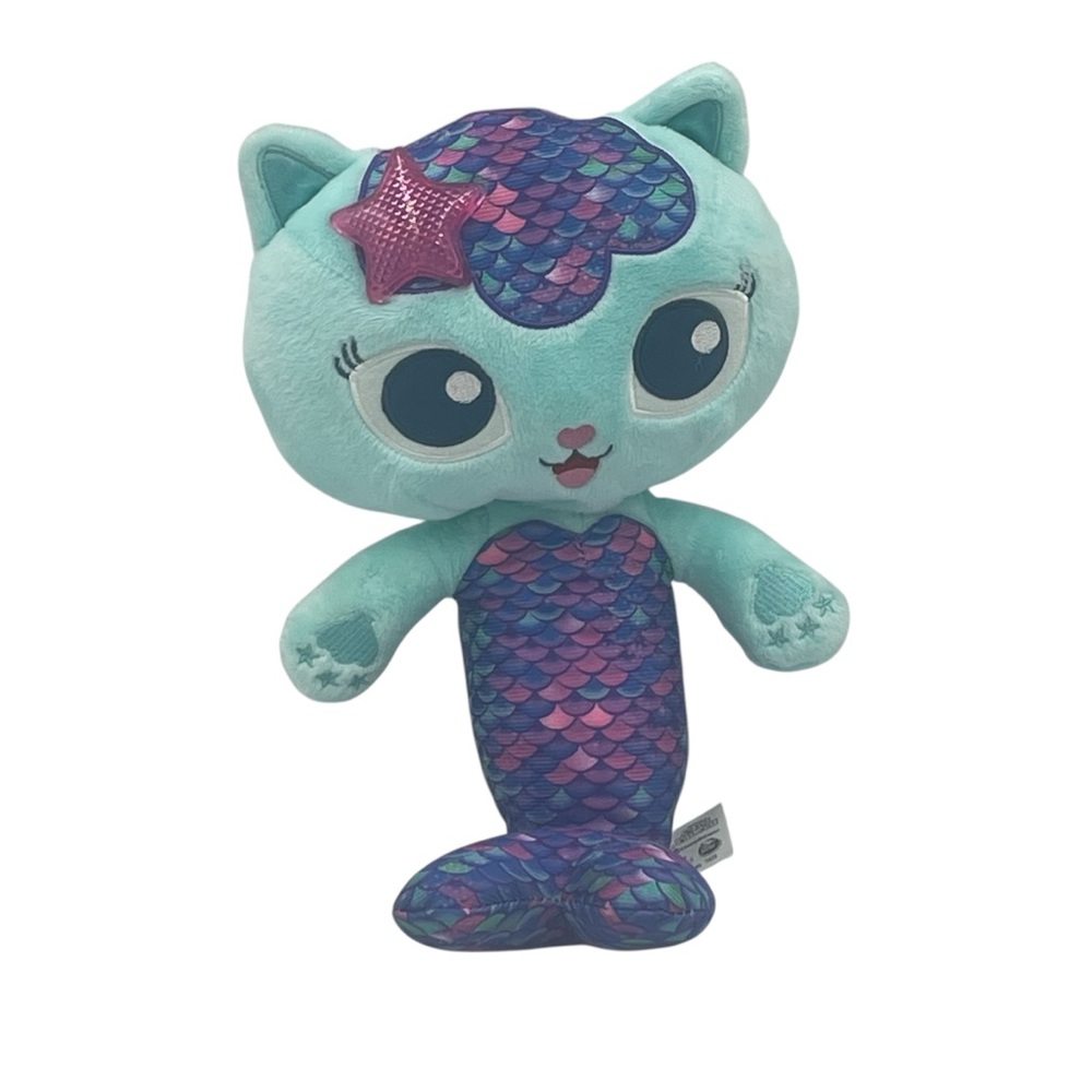 14” Gabby’s Dollhouse Talking Mercat Plush Doll